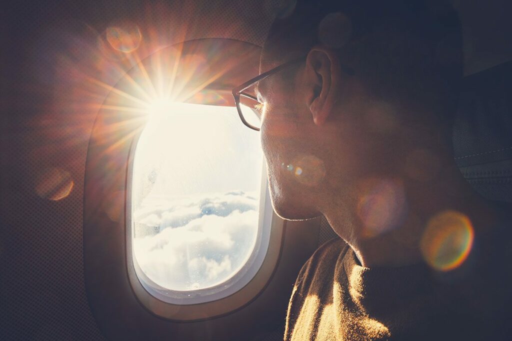 Anreise nach Wagrain - Flugzeug