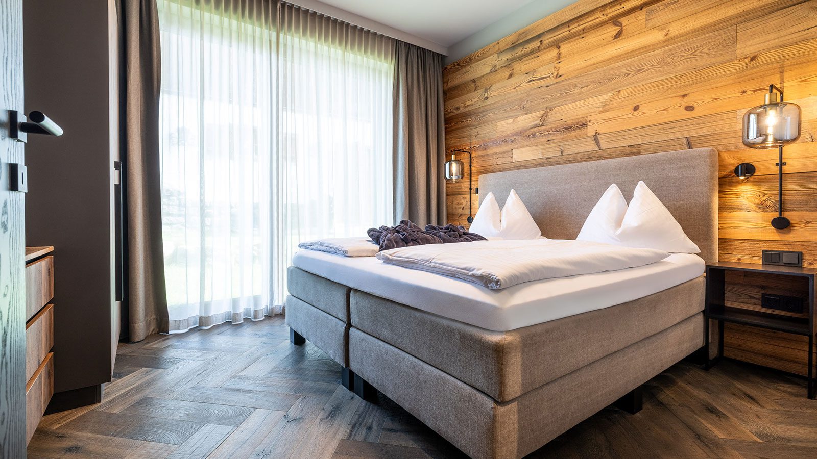 Deluxe Garden Suite Nr. 3°4 - Zimmer in Wagrain