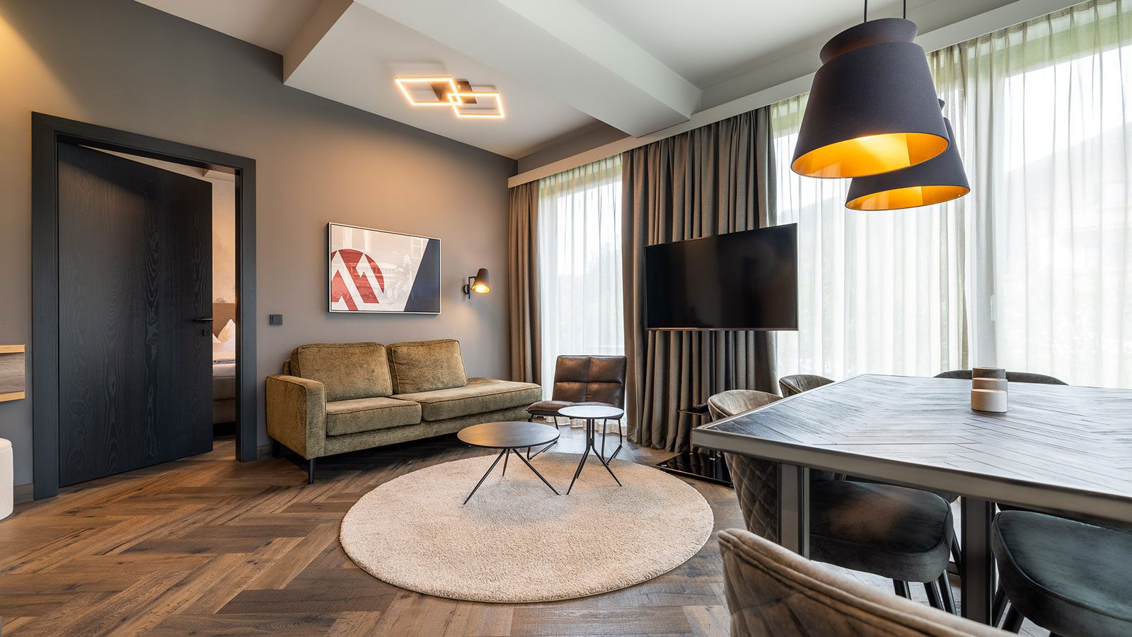 Deluxe Garden Suite Nr. 3°4 - Zimmer in Wagrain