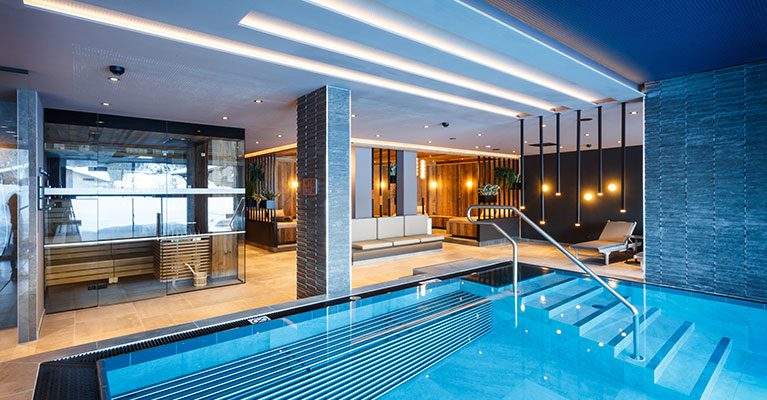 Indoor-Pool - Hotel in Wagrain, THE MATTHEW Indoor-Pool - Hotel in Wagrain, THE MATTHEW