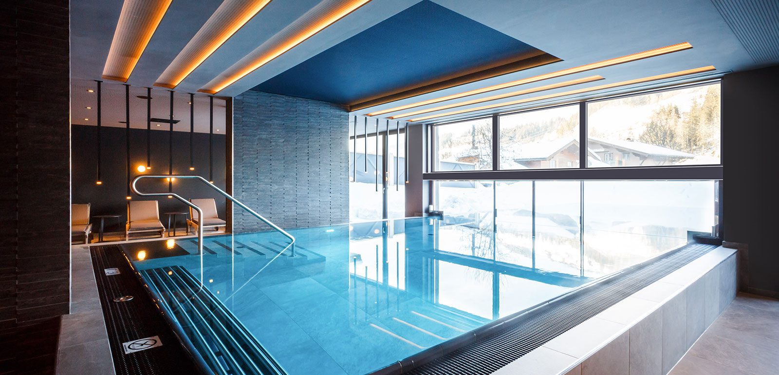 Indoor-Pool - Hotel in Wagrain, THE MATTHEW